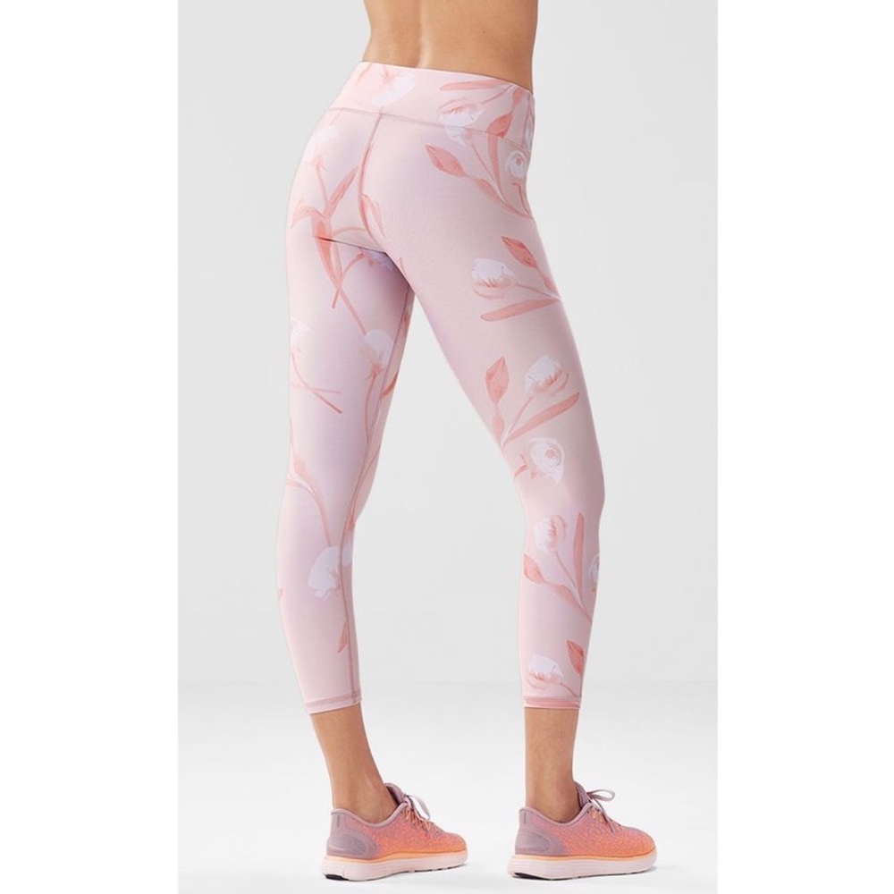 FABLETICS Salar Printed PowerHold Capri XS